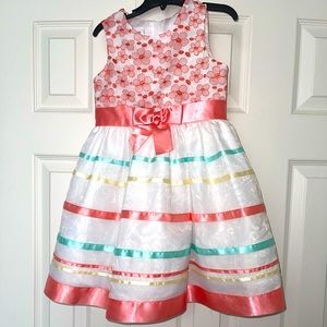 Girls lovely spring dress Bonnie Jean